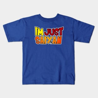 Just Saiyan Kids T-Shirt